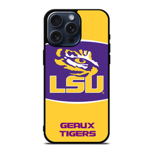 LSU TIGERS EYE iPhone 15 Pro Max Case Cover LSU TIGERS EYE iPhone 15 Pro Max Case Cover