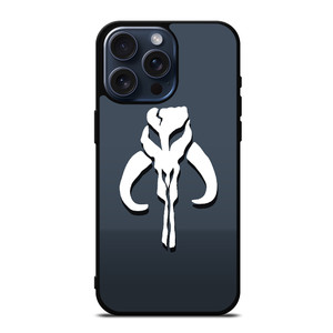 MANDALORIAN LOGO iPhone 15 Pro Max Case Cover MANDALORIAN LOGO iPhone 15 Pro Max Case Cover