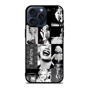 MARILYN MONROE PHOTO COLLAGE iPhone 15 Pro Max Case Cover