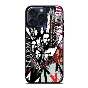 MAROON 5 COLLAGE iPhone 15 Pro Max Case Cover