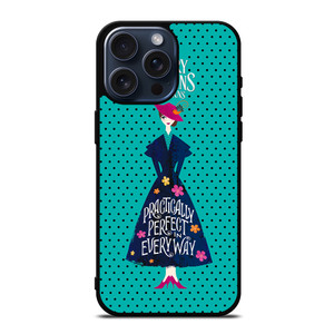 MARY POPPINS CLIPART iPhone 15 Pro Max Case Cover