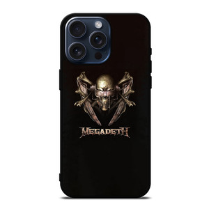MEGADETH SKULL LOGO iPhone 15 Pro Max Case Cover