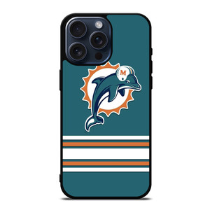 MIAMI DOLPHINS NFL ICON 2 iPhone 15 Pro Max Case Cover