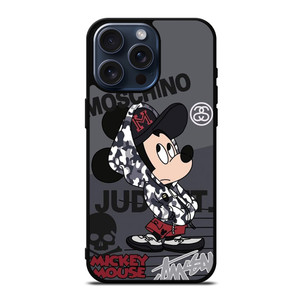 MICKEY MOUSE MOSCHINO iPhone 15 Pro Max Case Cover