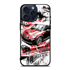 MINI COOPER RACING iPhone 15 Pro Max Case Cover MINI COOPER RACING iPhone 15 Pro Max Case Cover