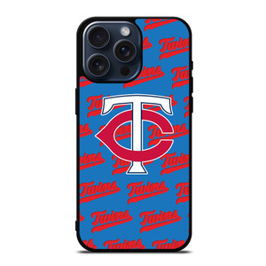 MINNESOTA TWINS MLB LOGO iPhone 15 Pro Max Case Cover