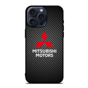 MITSUBISHI MOTORS CARBON LOGO iPhone 15 Pro Max Case Cover MITSUBISHI MOTORS CARBON LOGO iPhone 15 Pro Max Case Cover