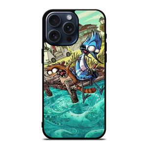 MORDECAI RIGBY CARTOON SERIES iPhone 15 Pro Max Case Cover