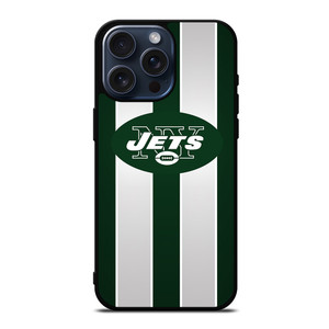 NEW YORK JETS STRIPE iPhone 15 Pro Max Case Cover