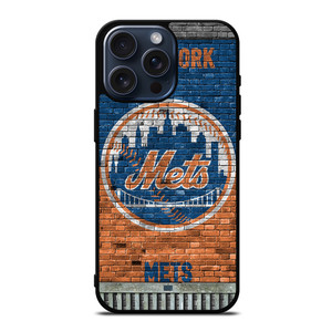 NEW YORK METS BRICK WALL iPhone 15 Pro Max Case Cover