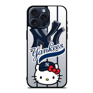 NEW YORK YANKEES HELLO KITTY 1 iPhone 15 Pro Max Case Cover
