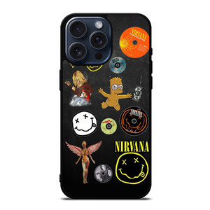 NIRVANA ROCK BAND ART iPhone 15 Pro Max Case Cover NIRVANA ROCK BAND ART iPhone 15 Pro Max Case Cover
