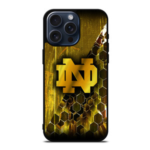 NOTRE DAME GOLD iPhone 15 Pro Max Case Cover