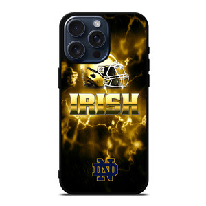 NOTRE DAME ND GOLD iPhone 15 Pro Max Case Cover