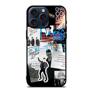 PANIC AT THE DISCO COLLAGE iPhone 15 Pro Max Case Cover PANIC AT THE DISCO COLLAGE iPhone 15 Pro Max Case Cover