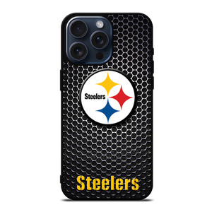PITTSBURGH STEELERS METAL iPhone 15 Pro Max Case Cover