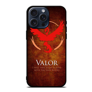 POKEMON GO TEAM VALOR 2 iPhone 15 Pro Max Case Cover POKEMON GO TEAM VALOR 2 iPhone 15 Pro Max Case Cover