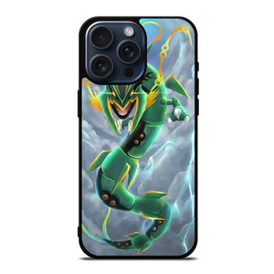 POKEMON SHINY RAYQUAZA 5 iPhone 15 Pro Max Case Cover