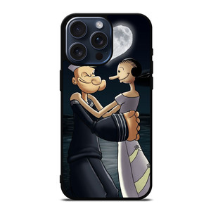 POPEYE AND OLIVE LOVE iPhone 15 Pro Max Case Cover