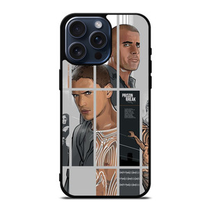 PRISON BREAK ART iPhone 15 Pro Max Case Cover