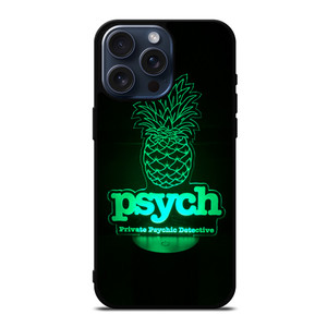 PSYCH PINEAPPLE LIGHT iPhone 15 Pro Max Case Cover PSYCH PINEAPPLE LIGHT iPhone 15 Pro Max Case Cover