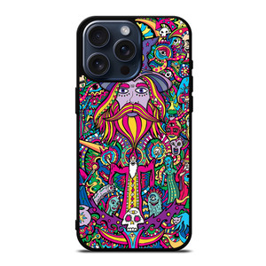 PSYCHEDELIC VISUALS WIZARD iPhone 15 Pro Max Case Cover