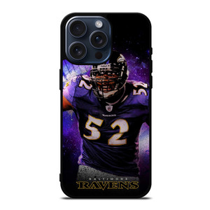 RAY LEWIS 52 RAVENS iPhone 15 Pro Max Case Cover