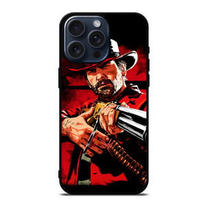 RED DEAD REDEMPTION ACTION iPhone 15 Pro Max Case Cover RED DEAD REDEMPTION ACTION iPhone 15 Pro Max Case Cover