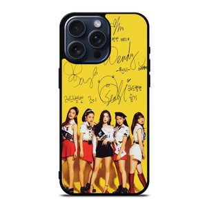 RED VELVET SIGNATURE iPhone 15 Pro Max Case Cover