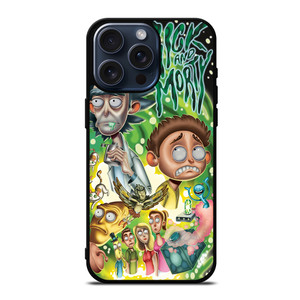 RICK AND MORTY ART 1 iPhone 15 Pro Max Case Cover