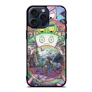 RICK AND MORTY ART 2 iPhone 15 Pro Max Case Cover