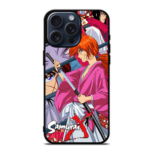 RUROUNI KENSHIN SAMURAI X ANIME iPhone 15 Pro Max Case Cover RUROUNI KENSHIN SAMURAI X ANIME iPhone 15 Pro Max Case Cover