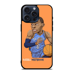 RUSSELL WESTBROOK CARTOON iPhone 15 Pro Max Case Cover