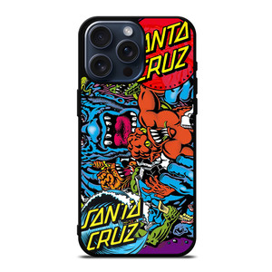 SANTA CRUZ SKATEBOARDS 3 iPhone 15 Pro Max Case Cover