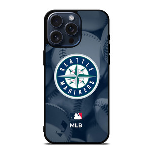 SEATTLE MARINERS MLB LOGO iPhone 15 Pro Max Case Cover SEATTLE MARINERS MLB LOGO iPhone 15 Pro Max Case Cover