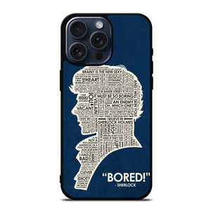 SHERLOCK HOLMES 2 iPhone 15 Pro Max Case Cover