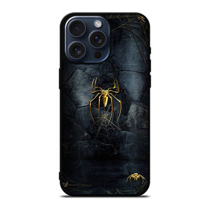 SPIDERMAN GOLD LOGO iPhone 15 Pro Max Case Cover SPIDERMAN GOLD LOGO iPhone 15 Pro Max Case Cover