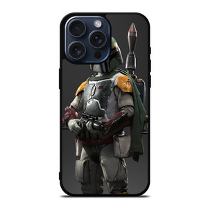 STAR WARS BOBA FETT MANDALORIAN 2 iPhone 15 Pro Max Case Cover