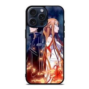 SWORD ART ONLINE KIRITO AND ASUNA 2 iPhone 15 Pro Max Case Cover