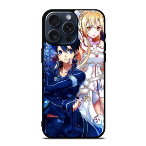 SWORD ART ONLINE KIRITO AND ASUNA 3 iPhone 15 Pro Max Case Cover