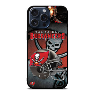 TAMPA BAY BUCCANEERS SKULL iPhone 15 Pro Max Case Cover