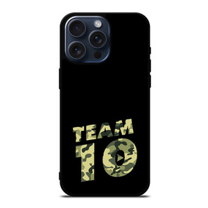 TEAM 10 CAMOUFLAGE iPhone 15 Pro Max Case Cover