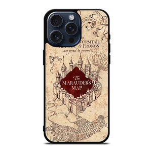 THE MARAUDERS MAP iPhone 15 Pro Max Case Cover