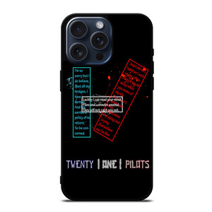 TWENTY ONE PILOTS LOGO iPhone 15 Pro Max Case Cover