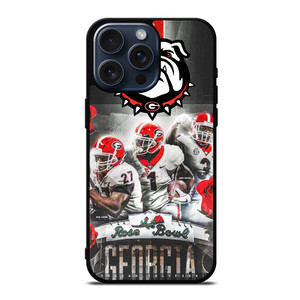 UGA GEORGIA BULLDOGS ROSE BOWL iPhone 15 Pro Max Case Cover