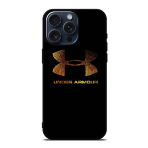 UNDER ARMOUR GOLD LOGO iPhone 15 Pro Max Case Cover