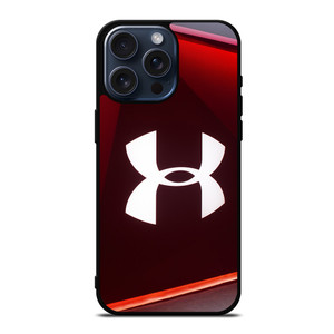 UNDER ARMOUR RED FRAME iPhone 15 Pro Max Case Cover