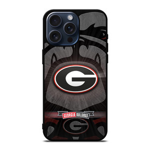 UNIVERSITY GEORGIA BULLDOGS 3 iPhone 15 Pro Max Case Cover