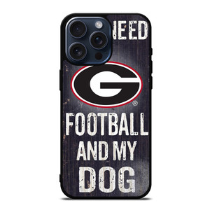 UNIVERSITY GEORGIA BULLDOGS 5 iPhone 15 Pro Max Case Cover