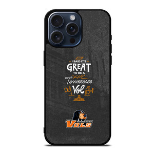 UNIVERSITY OF TENNESSEE VOLS FAN iPhone 15 Pro Max Case Cover